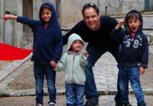 Pierre Babon et ses enfants