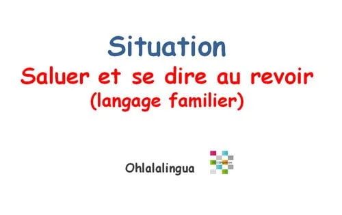 diálogo en francés