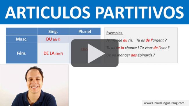 articulos partitivos en frances
