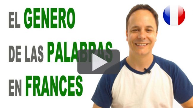 Género de las palabras en francés