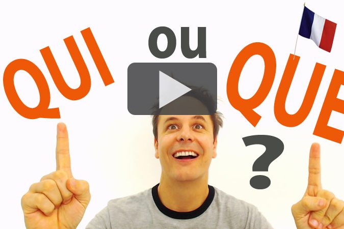 qui o que en francés