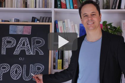 POUR y PAR en francés