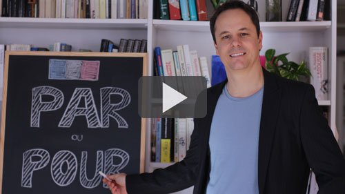 POUR y PAR en francés