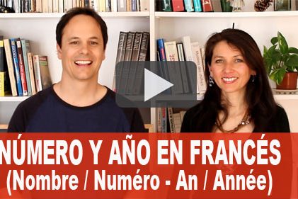 Nombre / Numéro - An / Année en Francés