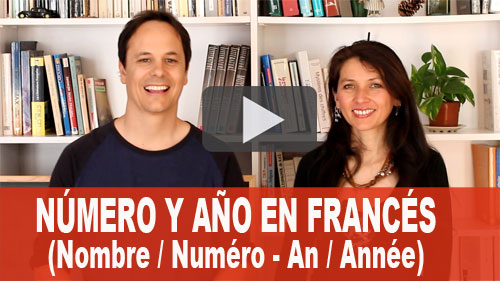 Nombre / Numéro - An / Année en Francés