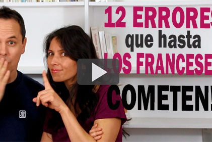 errores en francés