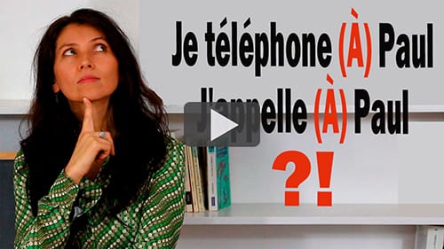 preposición à en francés